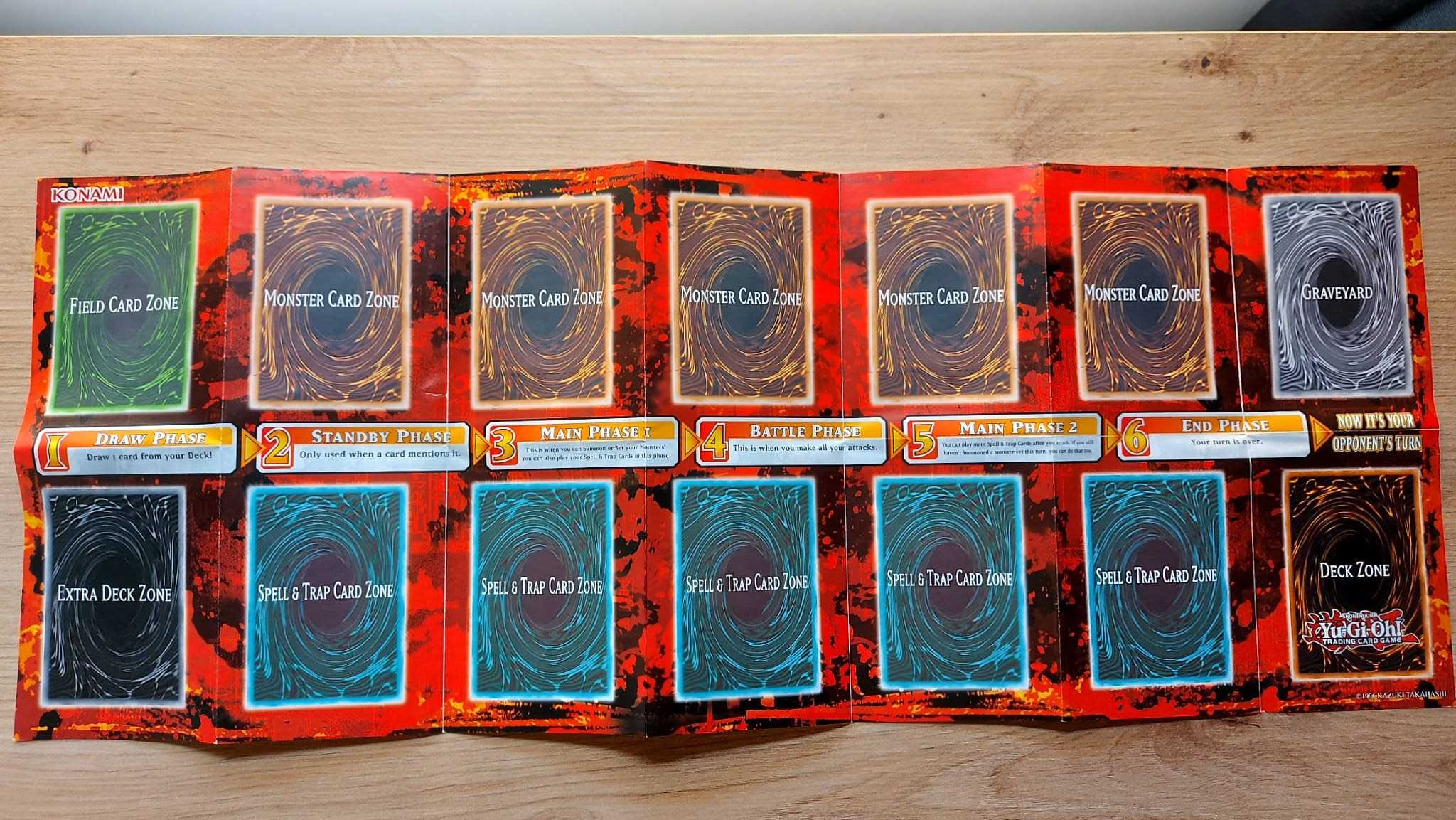 Yu-gi-oh! Tabuleiro de Jogo/Deck Zone 5 Unidades