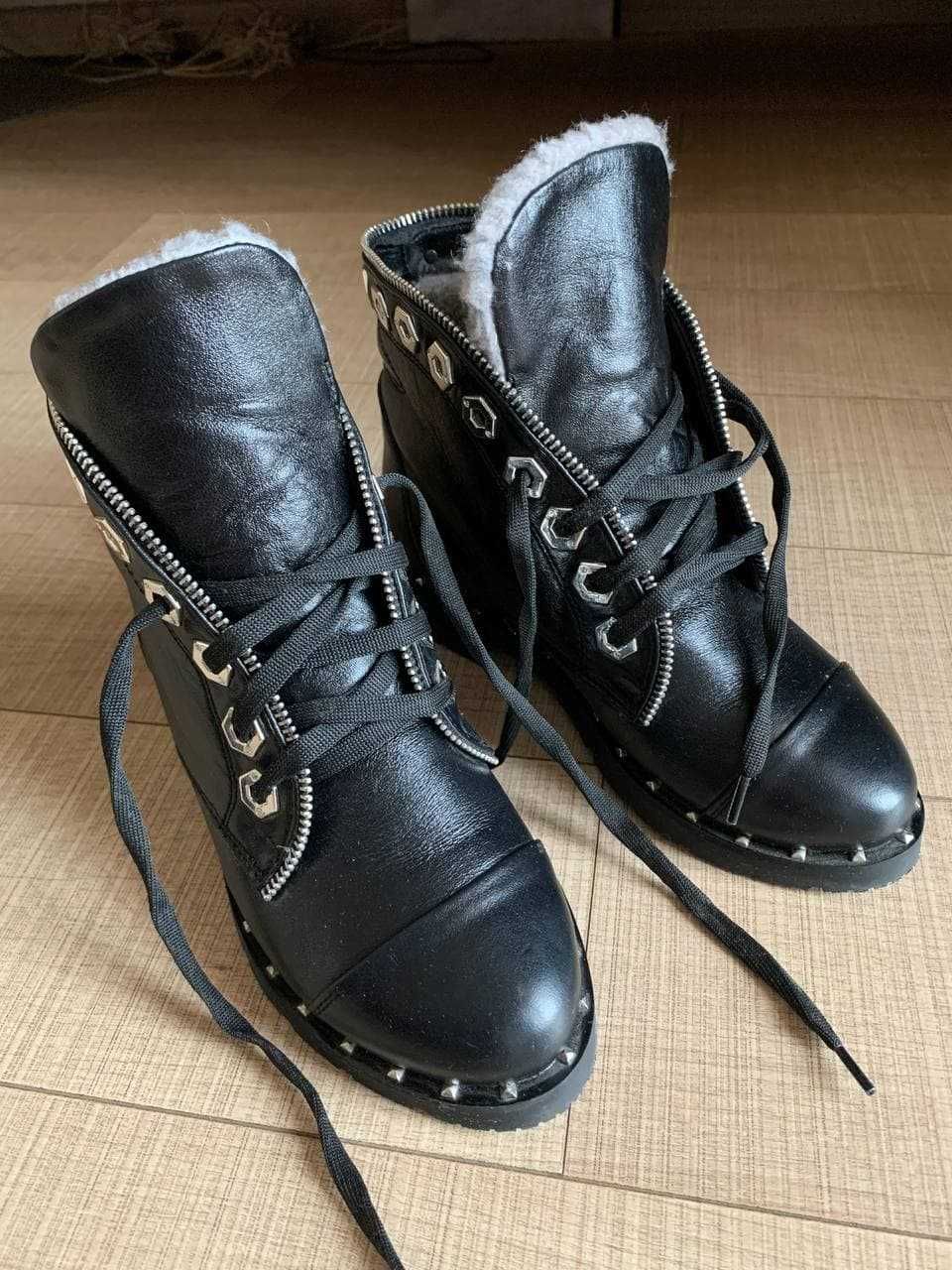 ботинки женские зима