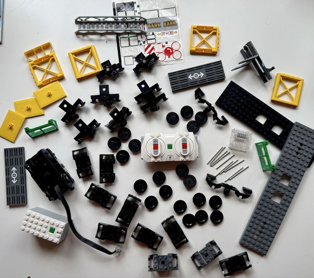 Lego залізна дорога поїзд lego потяг 60198