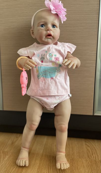 Duża dziewczynka typu reborn jak zywa !