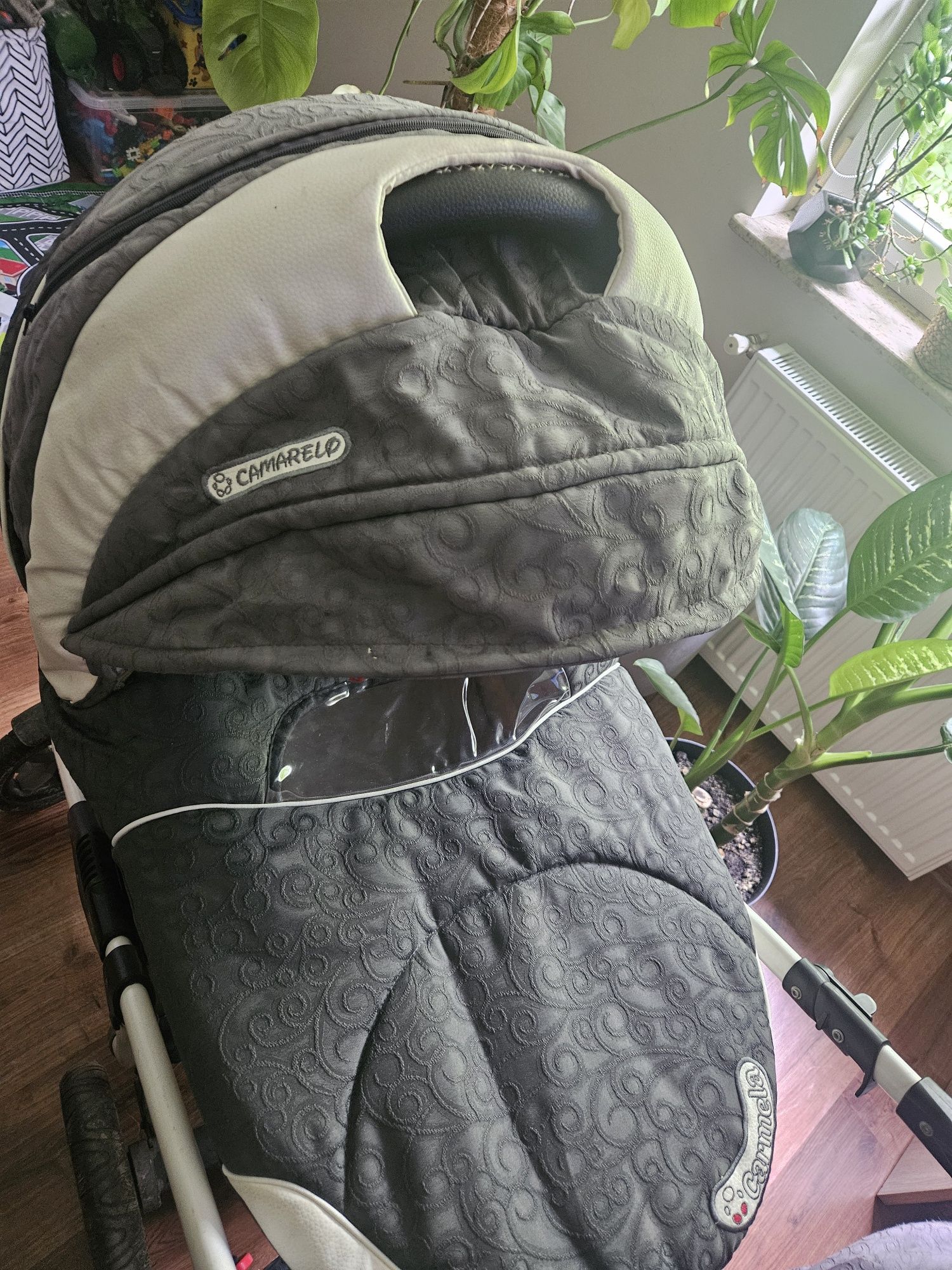 Wózek 3w1 camarelo
