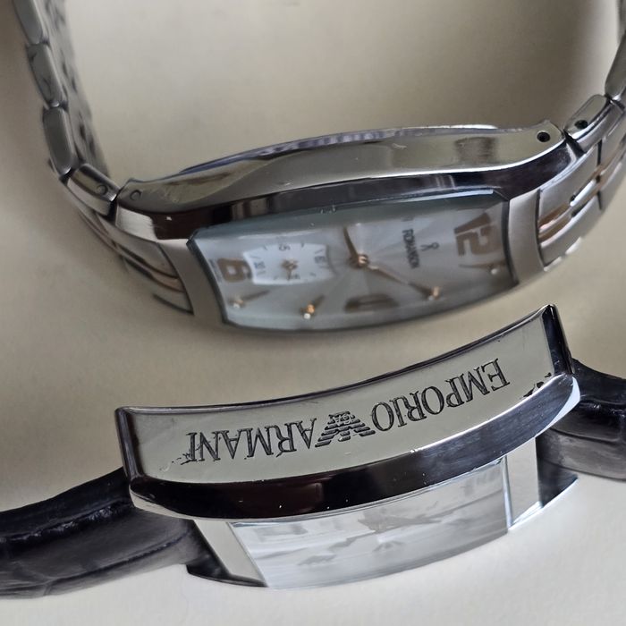 Часы Romanson и emporio armani .
