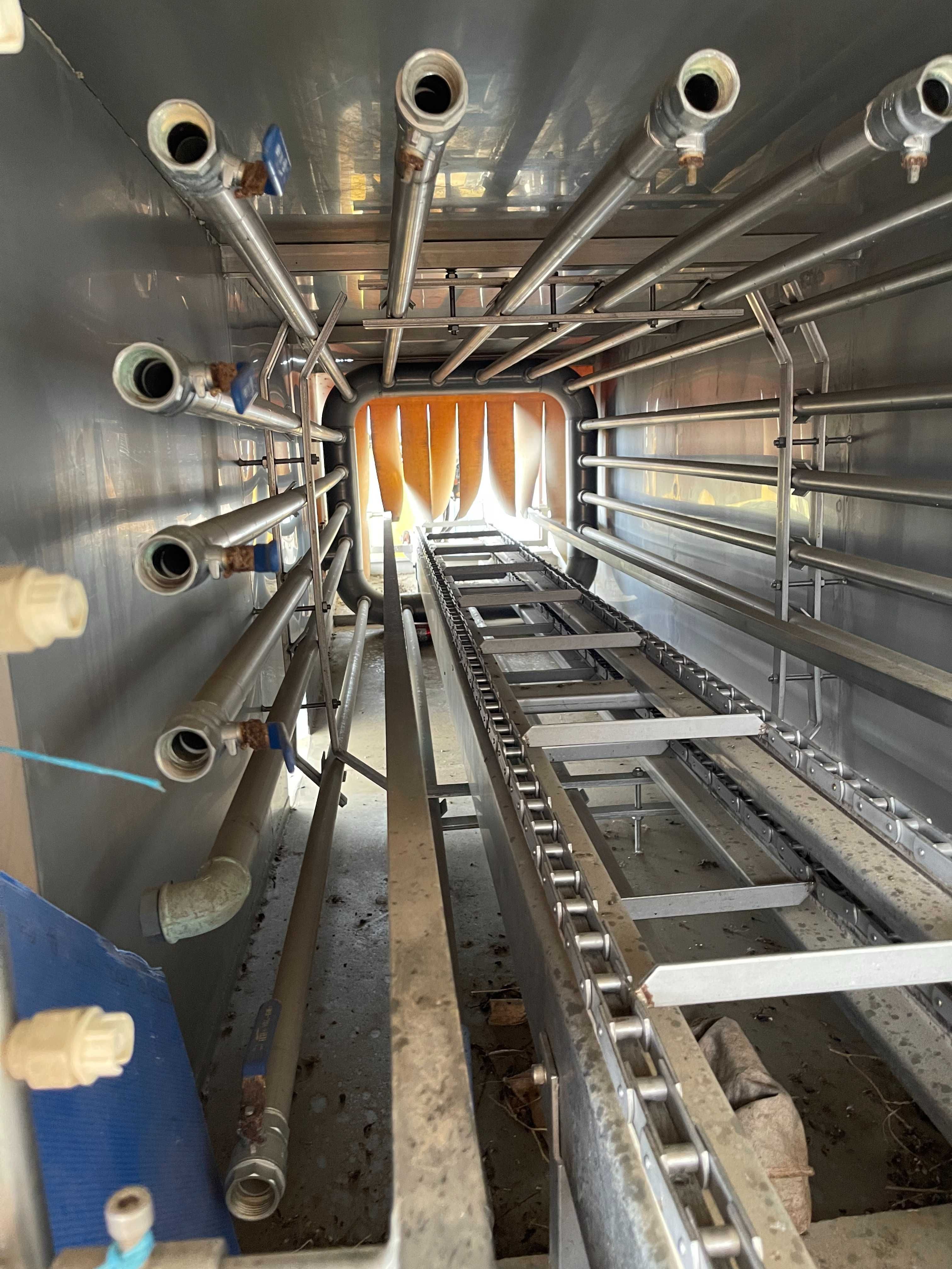 máquina de lavar caixas plástico indistrial
