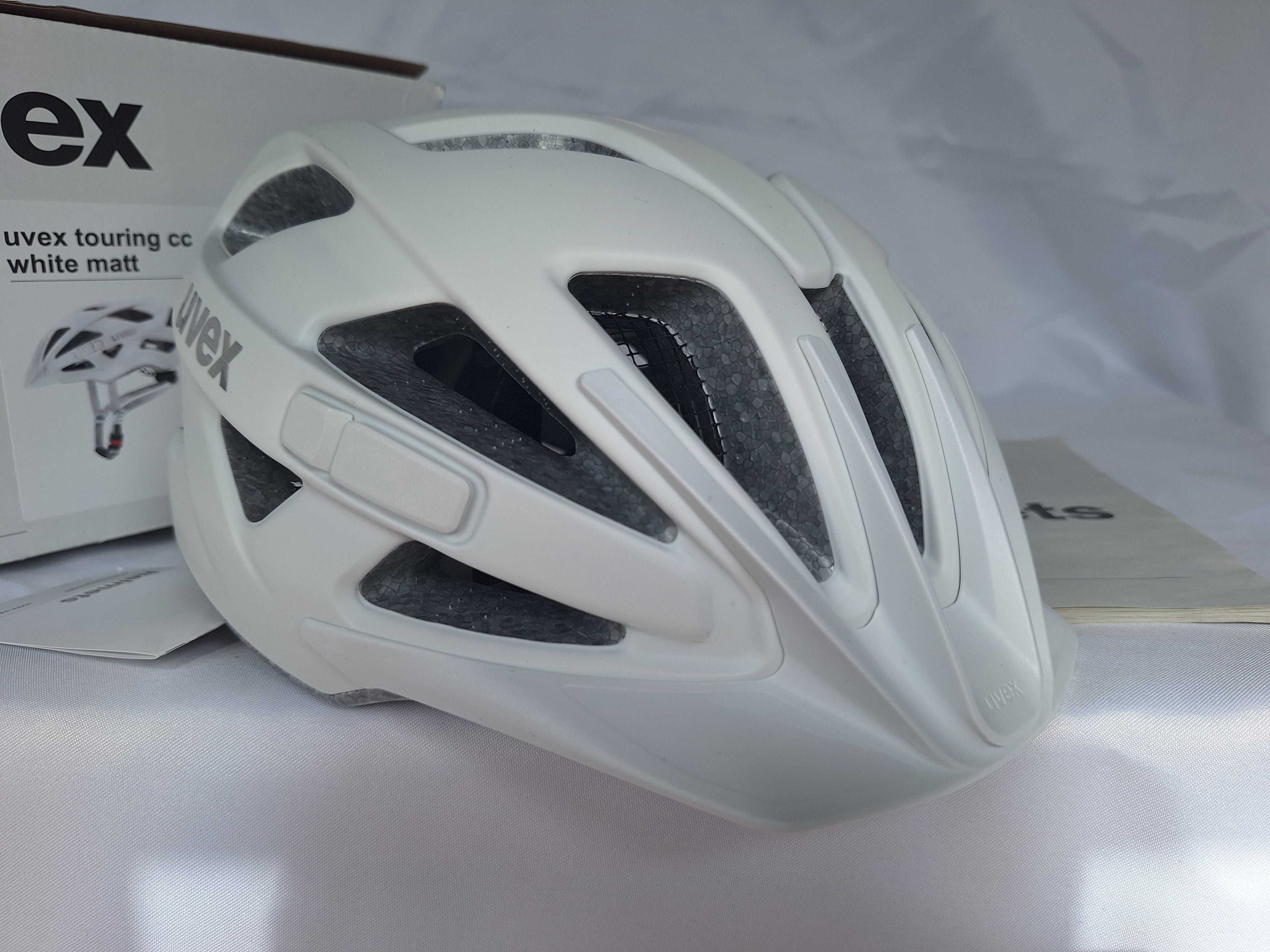 Kask rowerowy Uvex Touring CC White Mat S/M 52-57cm