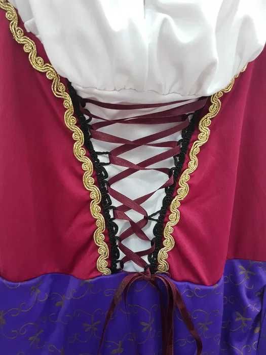 Strój karnawałowy sukienka piratka XS S. AF066