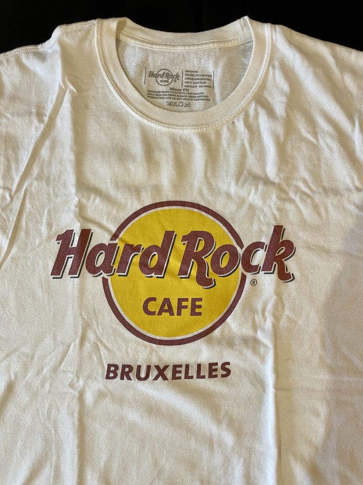 T-shirt Hard Rock Café Bruxelas