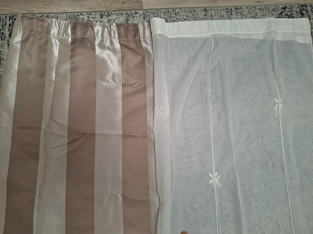 Комплект шторка + тюль