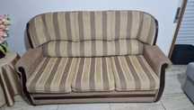 Sofá cama com 2 Poltronas
