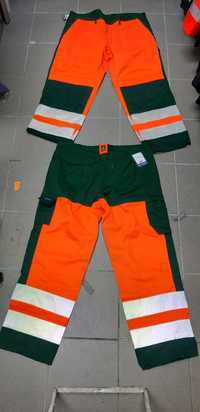 Spodnie robocze odblaskowe duńskiej  firmy Berendsen.Mascot