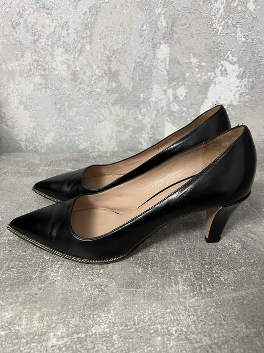 Туфлі лодочки шкіряні Giorgio Armani Made in Italy 100% оригінал