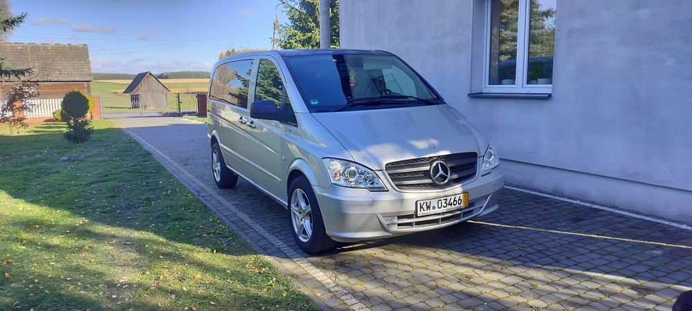 Mercedes Vito 2011 2.2 diesel 8 osób klima Webasto hak