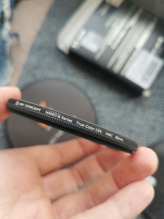 Поляризаційний 82mm CPL MRC японське скло з олеофобним покриттям 28шар