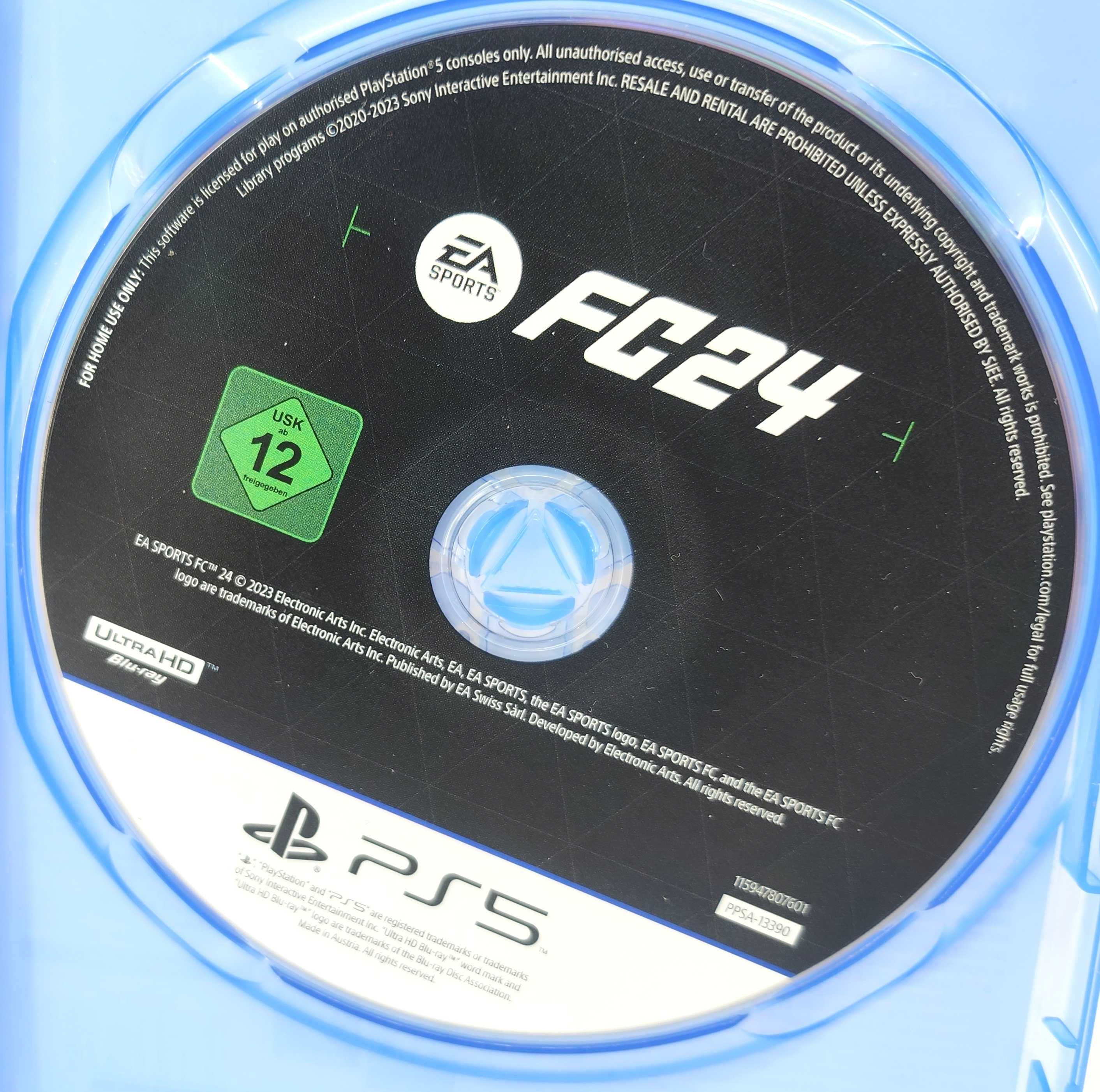 FC24 PLAYSTATION 5 PS5 polska wersja językowa