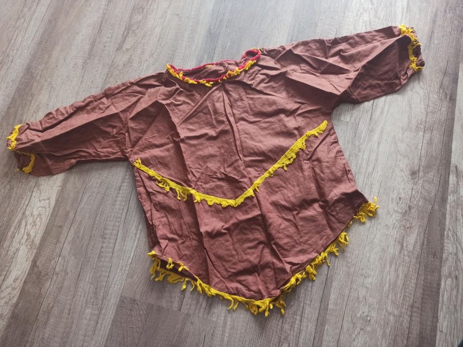 Strój kostium przebranie karnawał indianin 122 128