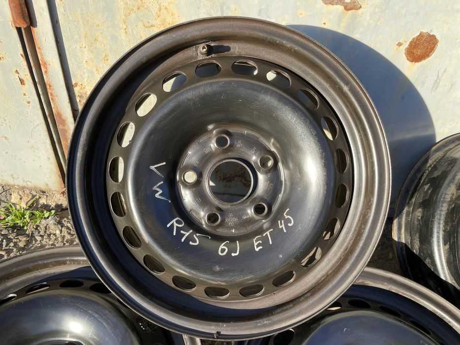 Диски ЖЕЛЗНЫЕ 15 5x112 - 4шт. - Диски 15 VW SKODA AUDI Seat