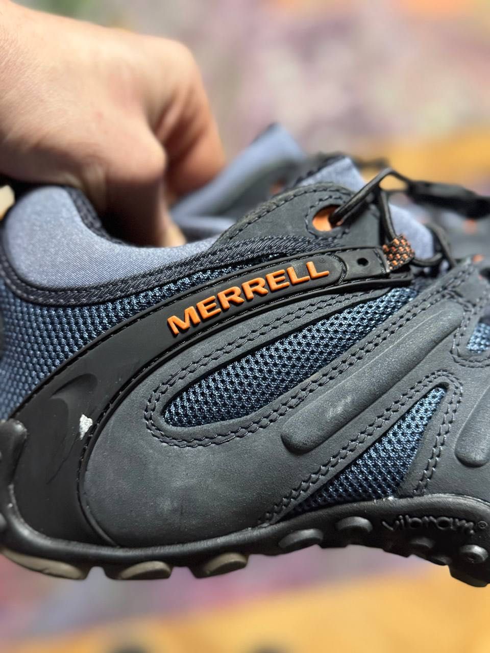 Чоловічі трекінгові кросівки Merrell Chameleon II Stretch navy