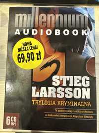 Audiobook CD Stieg Larsson Trylogia kryminalna