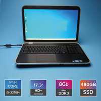 НоутбукDell Inspiron 5720 (i5-3210M/RAM 8GB DDR3/SSD 480GB) Б/В (7005)