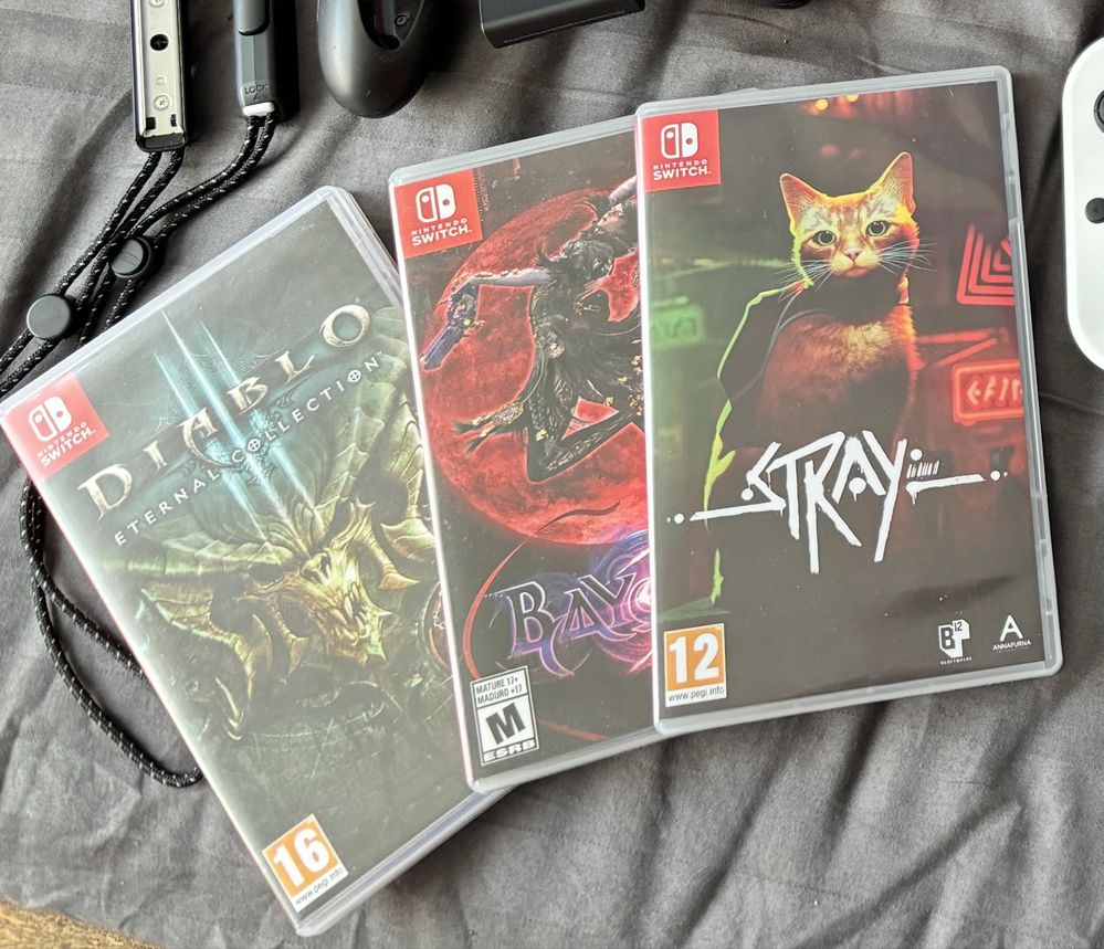 Nintendo switch ігри