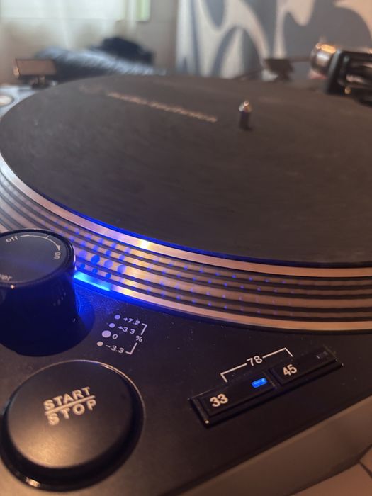 Audio Technica AT-LP140XP Czarny - Piękny (Brak igły/adaptera 45)