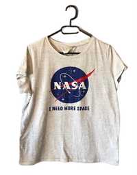 Szara podkoszulka NASA H&M Dziecięca