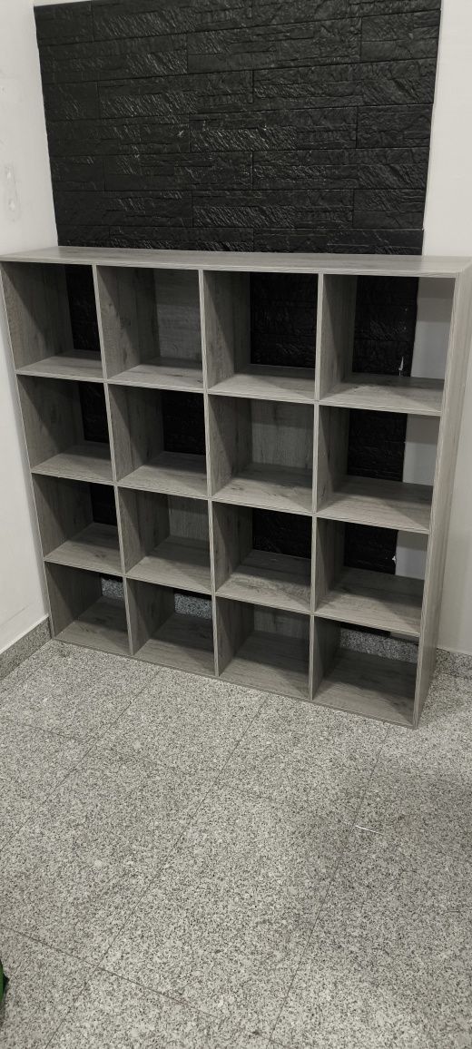 2un-> Estante cinzenta com 16 caixas MIXMODUL (2 unidades)