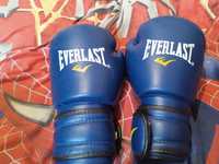 ТОП! ПЕРЧАТКИ боксерские  EVERLAST r, Как новые.