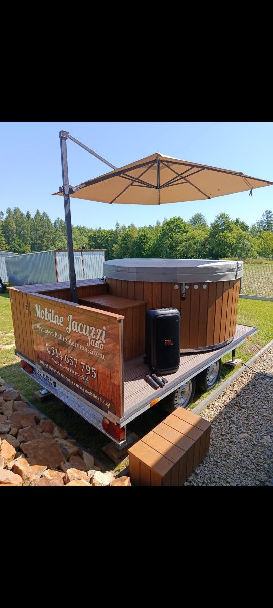 Wynajem mobilna bania/balia/jacuzzi