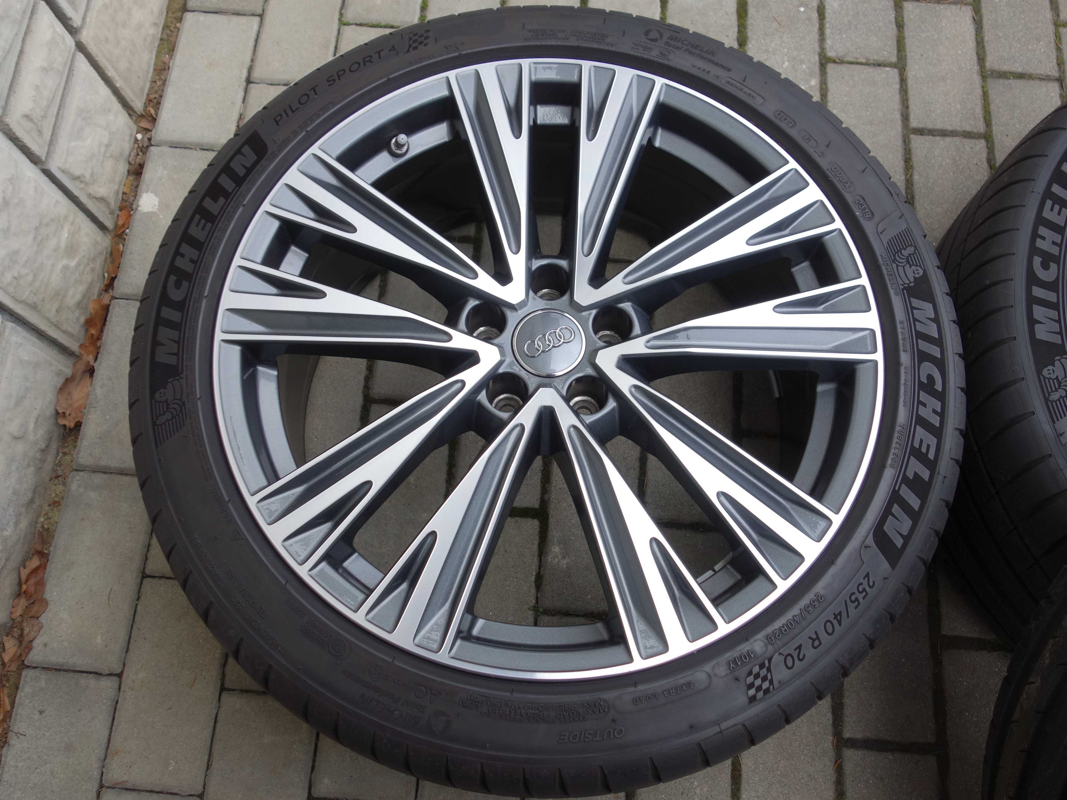 Koła AUDI A6 S6 C8 A8 A7 4K 20'' S-LINE MICHELIN 2020 rok