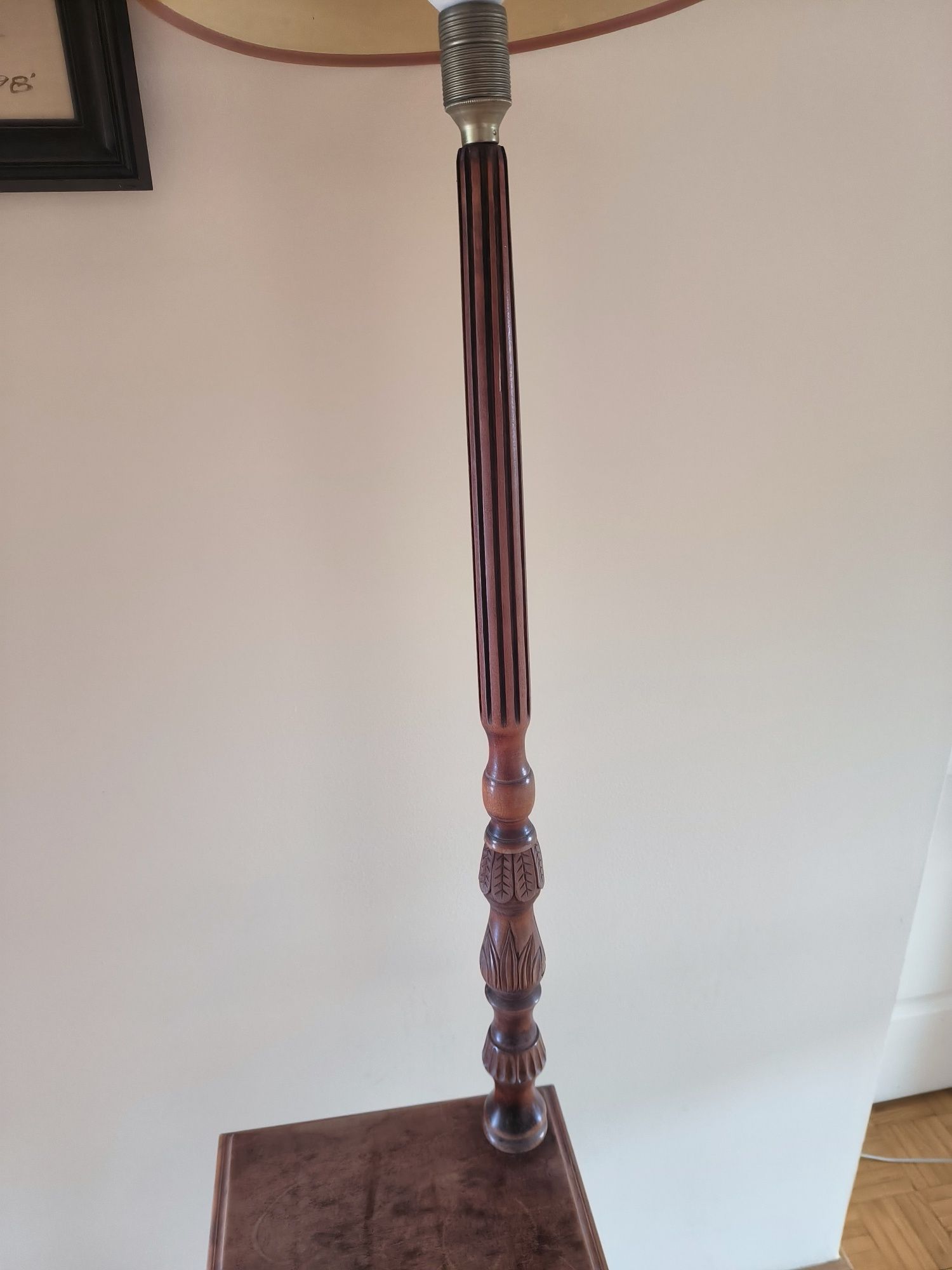 Lampa stojąca PRL vintage