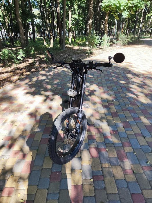 Електромопед Enduro 3000W | 80 км/год | Пробіг 1 рік | Топ-стан