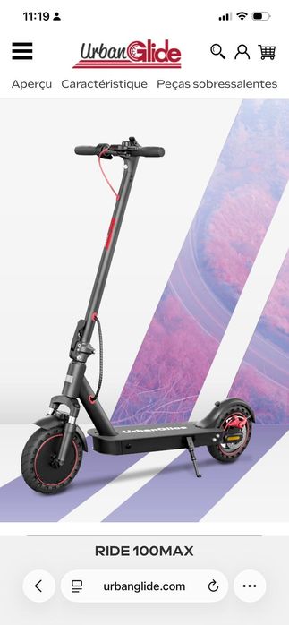 Trotinete - UrbanGlide Ride 100 Max