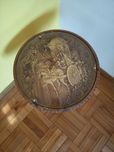 Mesa de apoio rústica