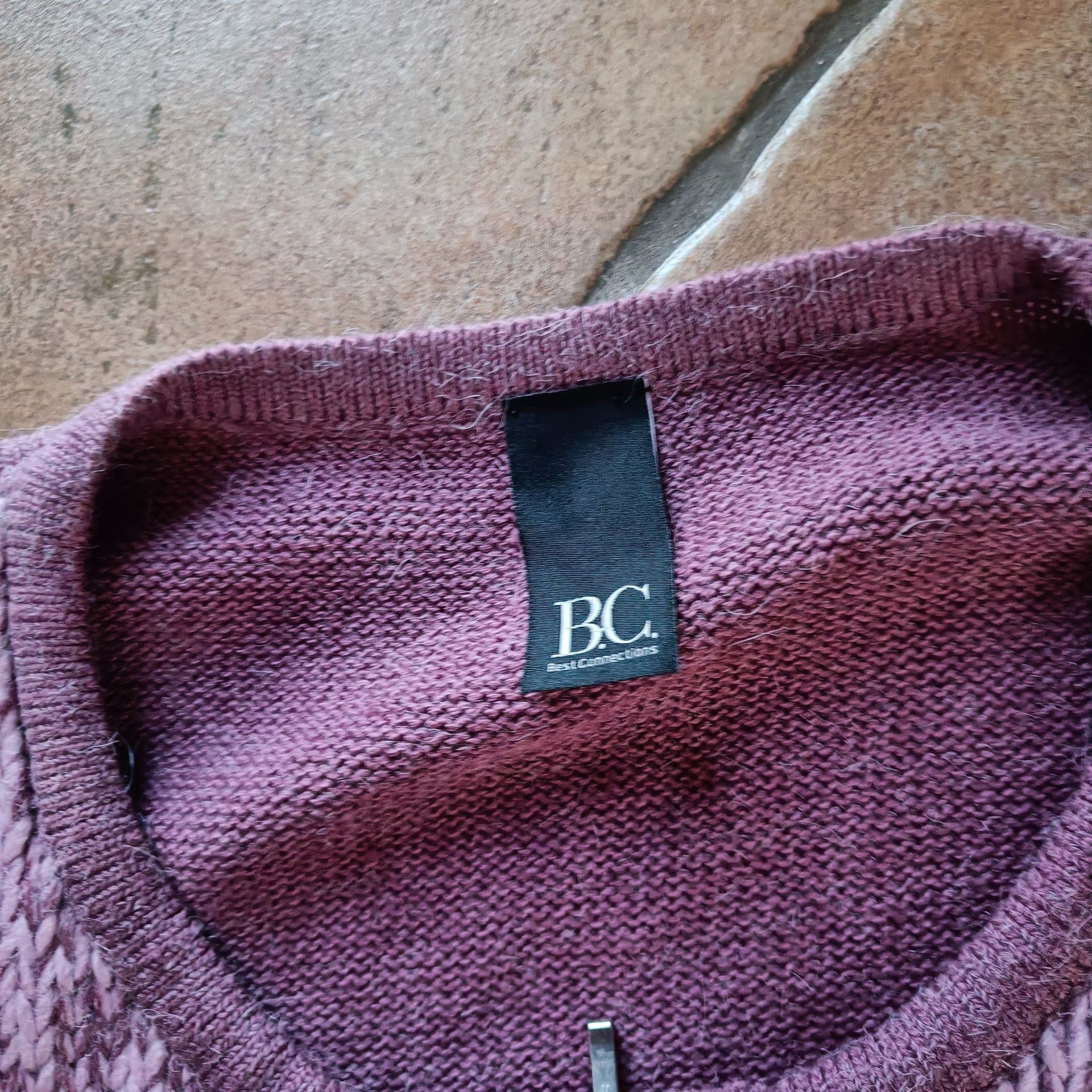 Sweterek różowy rozmiar 40, typu Chanel