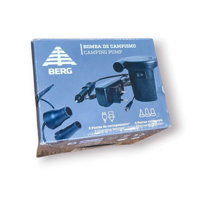 Bomba Campismo Elétrica BERG HT-308S – 12V / 35W