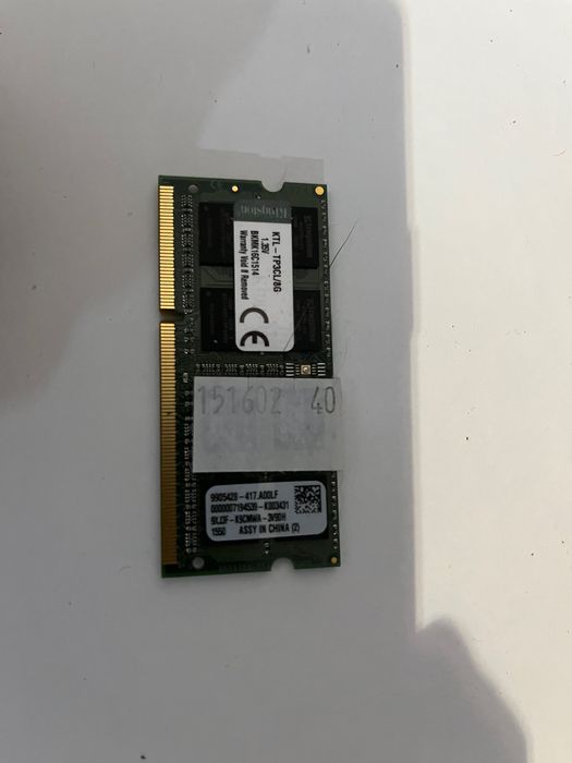 Pamięć RAM Kingston DDR3 8GB KTL-TP3CL/8G