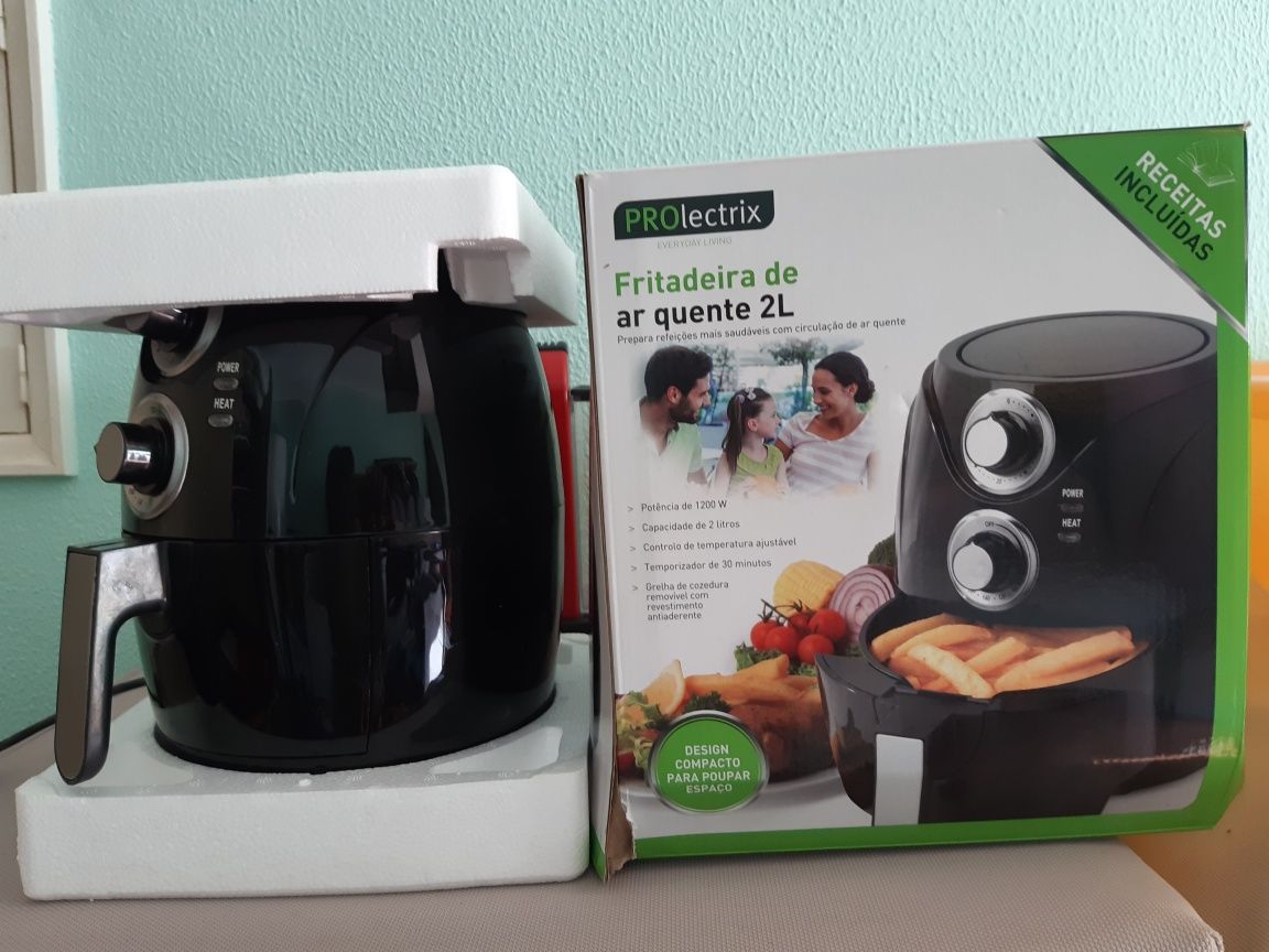 Air fryer como nova, frita sem óleo