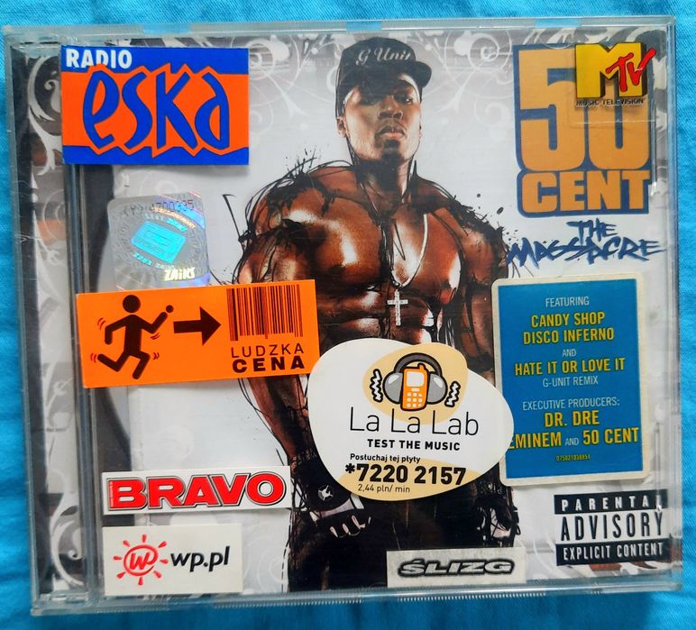 płyta cd 50 cent - the massacre