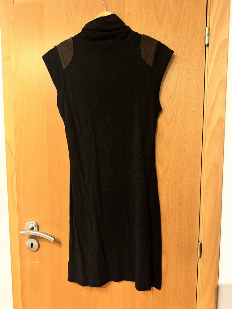 Vestido cinzento Massimo Dutti