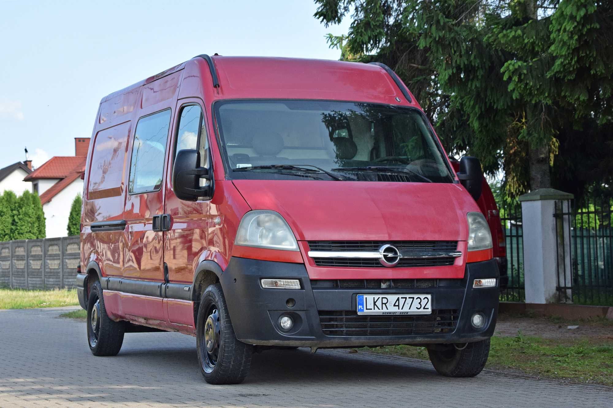OPEL MOVANO 2.5 CDTI 115KM L2H2 Blaszak Klimatyzacja Hak 2004 ROK!