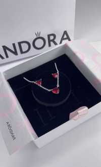 Набір «Блискуче серце з ореолом» Pandora