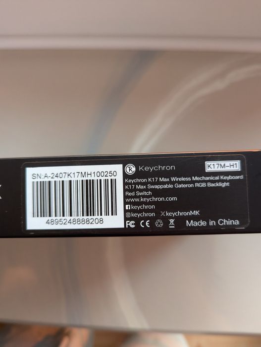 Klawiatura mechaniczna Keychron K17 Max (K17M-H1)