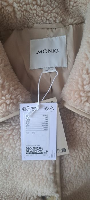 Куртка з штучного хутра великого розміру
