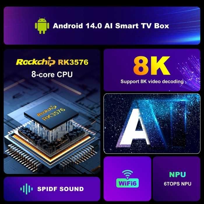 Android TV Box H96 Max M9 Android 14.0