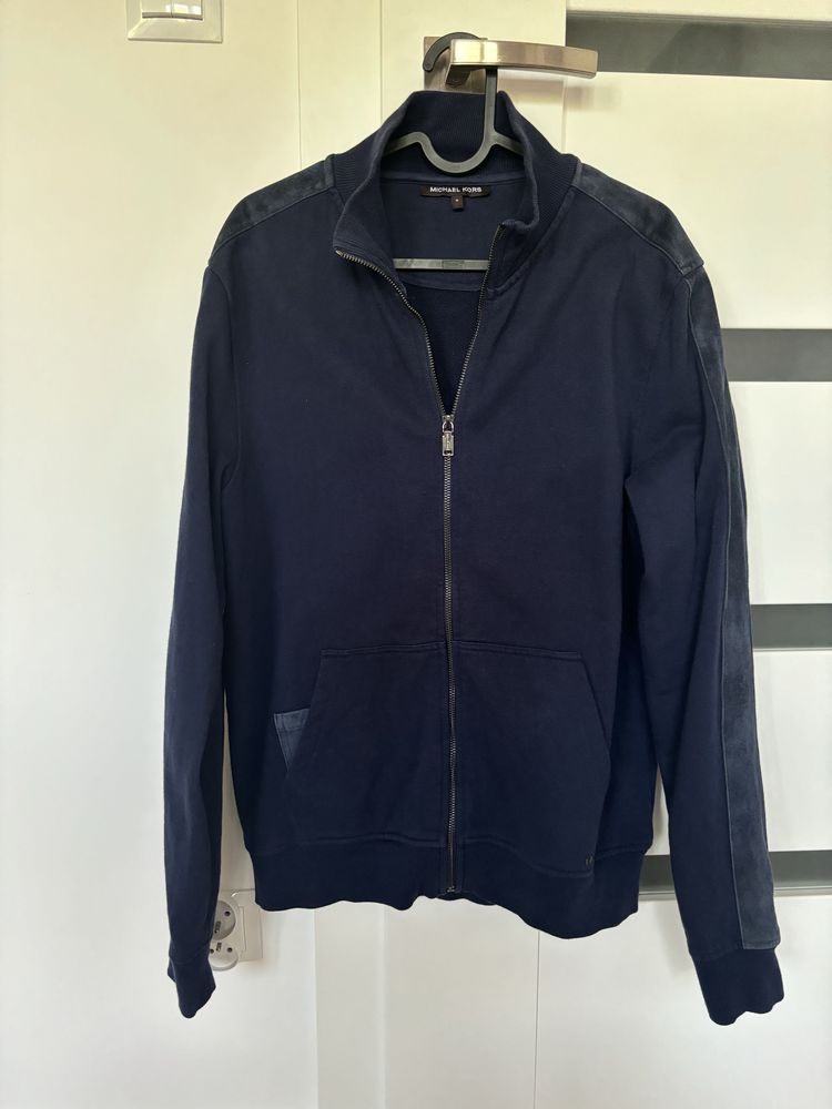 Męska bluza bawełniano skórzana Michael Kors M