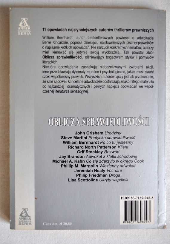 Oblicza sprawiedliwości - John Grisham