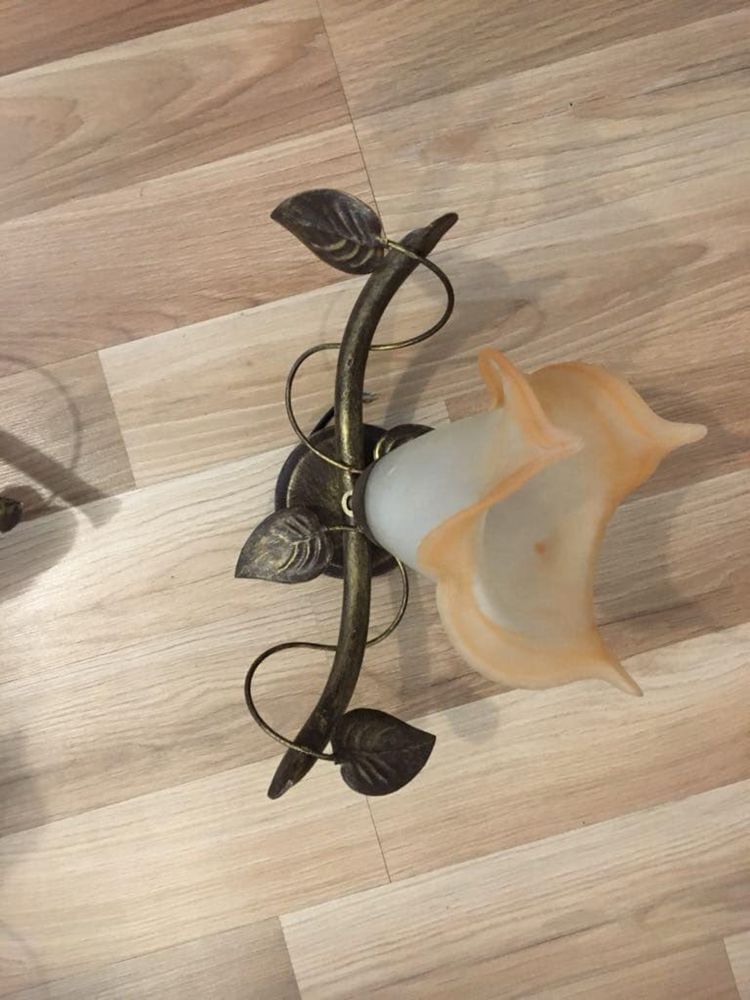 Lampa sufitowa plus 2 kinkiety