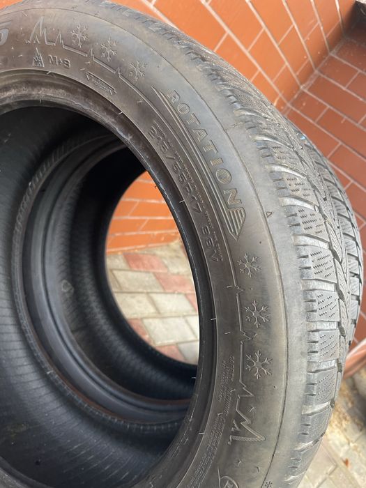215/55 R17 98 V Dunlop Winter Sport 5 Opony Zimowe 5,5 mm bieznika