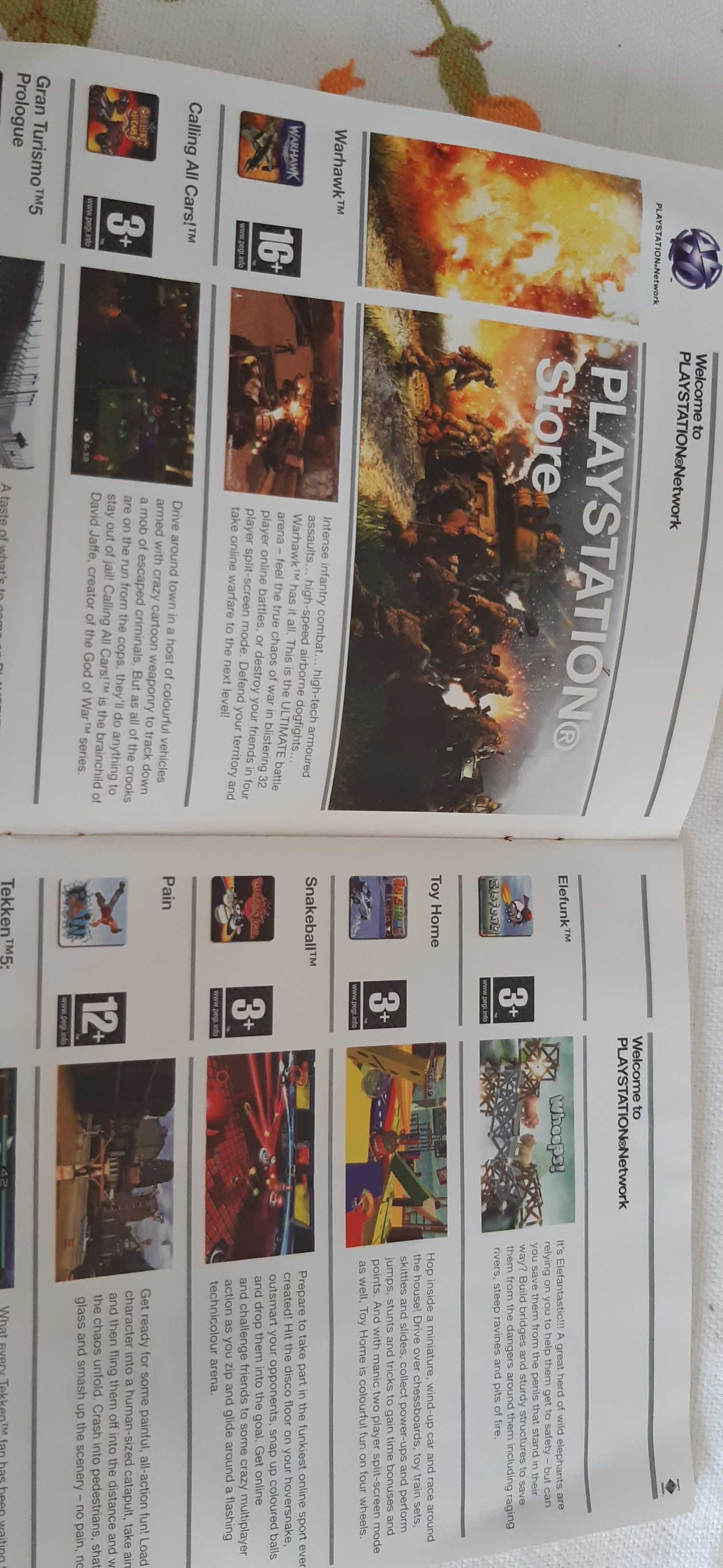 stary mini katalog gier playstation ps