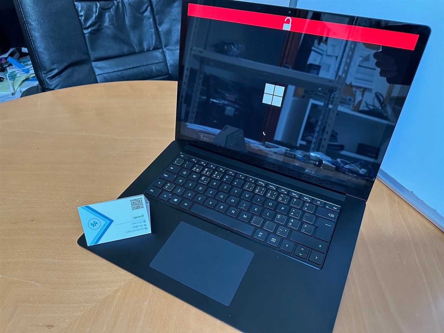 Portátil Microsoft Surface Laptop 3 13″ Touch i5-1035G7/8GB/256GB/SSD